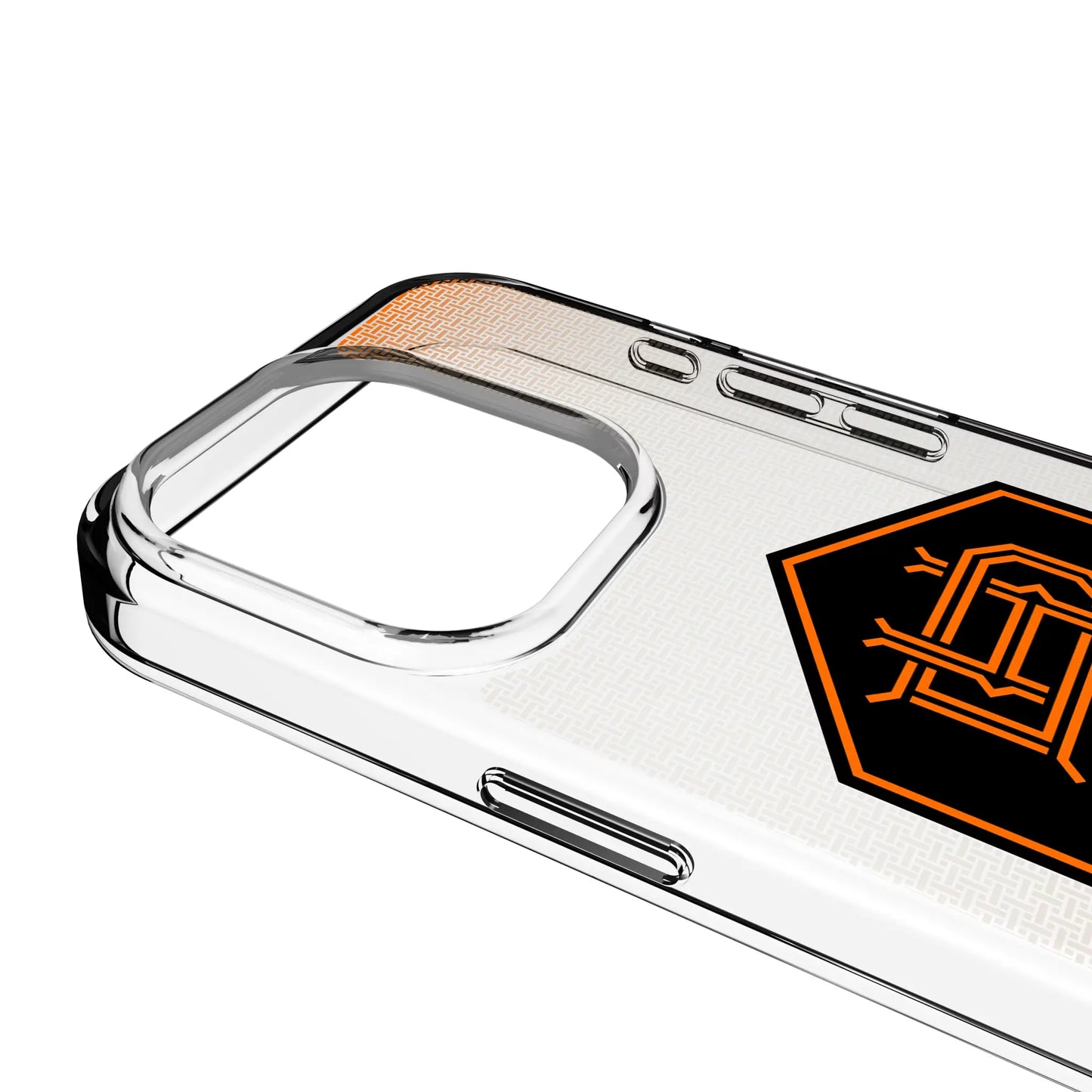 Houston Dynamo Linen Clear Phone Case for Apple iPhone