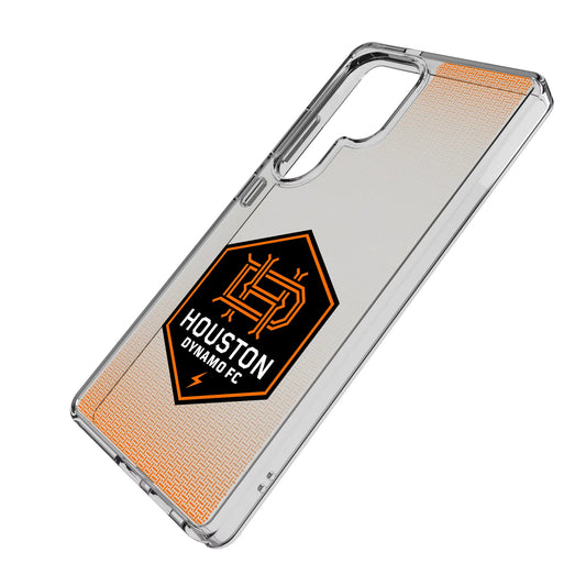 Houston Dynamo Linen Clear Phone Case for Samsung Galaxy