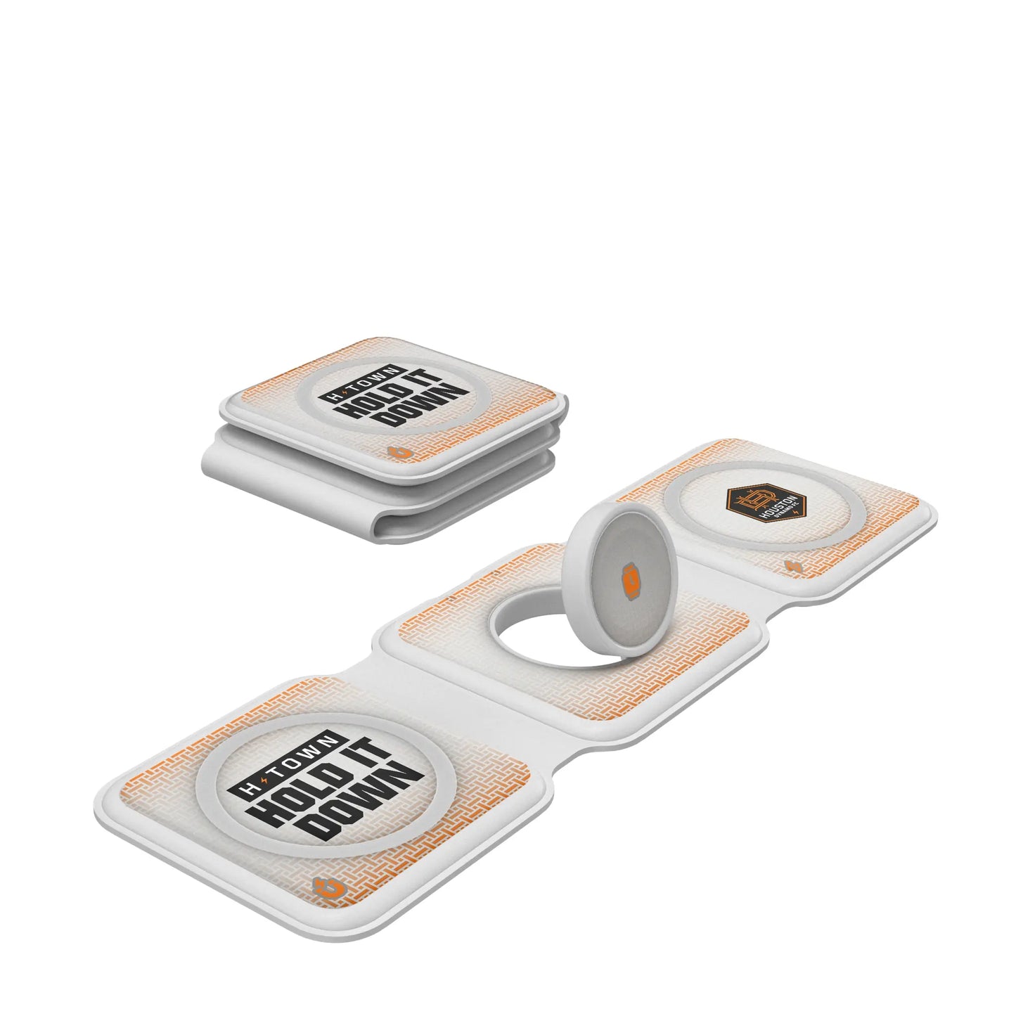 Houston Dynamo Linen Foldable 3 in 1 Charger