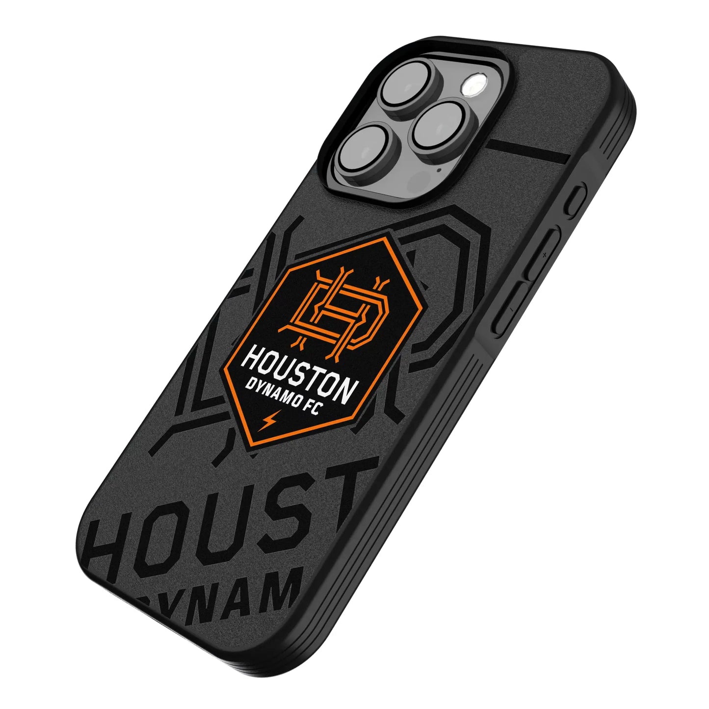 Houston Dynamo Monocolor Tilt Bump Phone Case for Apple iPhone