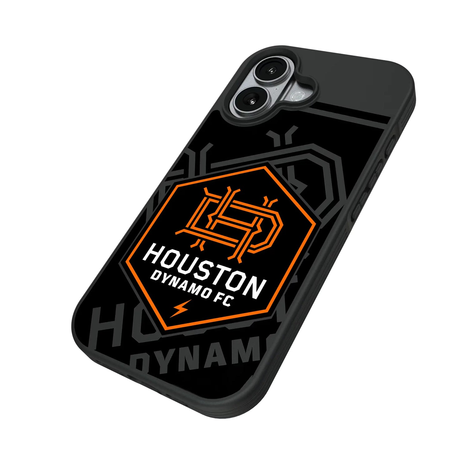 Houston Dynamo Monocolor Tilt Bump Phone Case for Apple iPhone