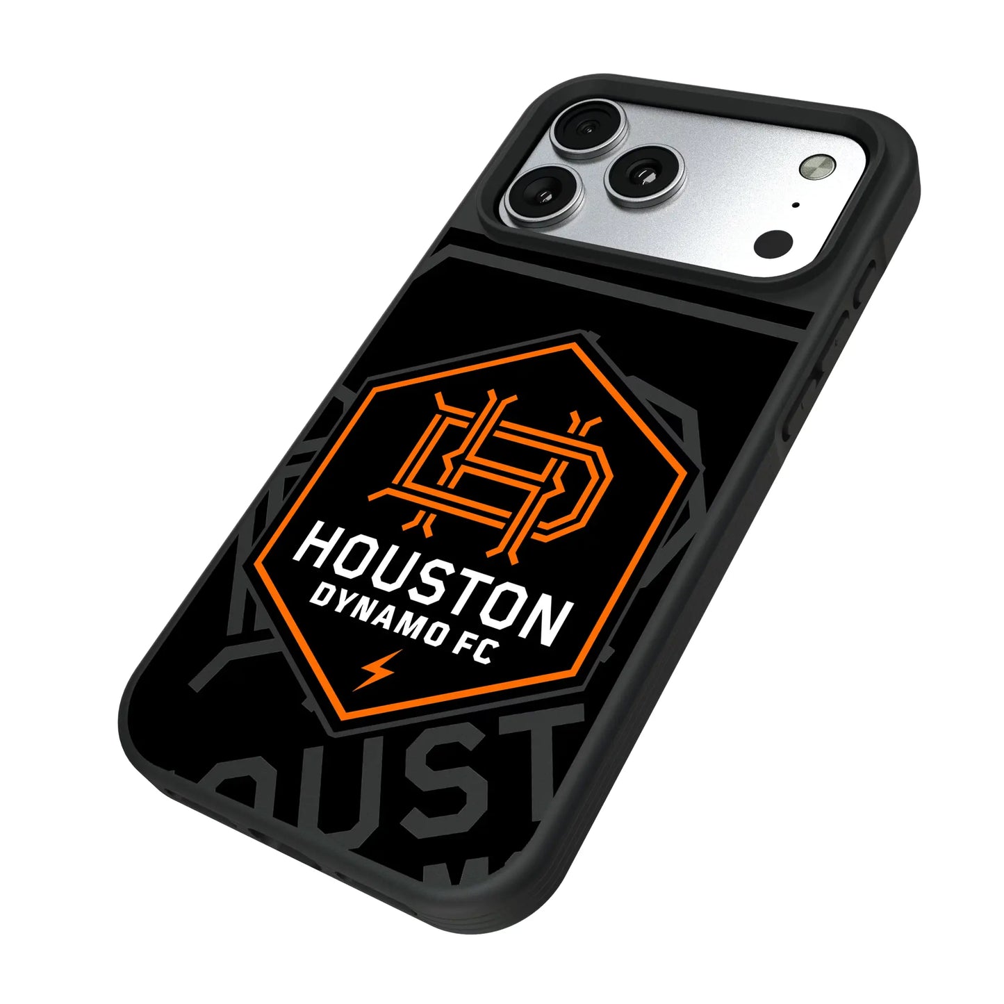 Houston Dynamo Monocolor Tilt Bump Phone Case for Apple iPhone