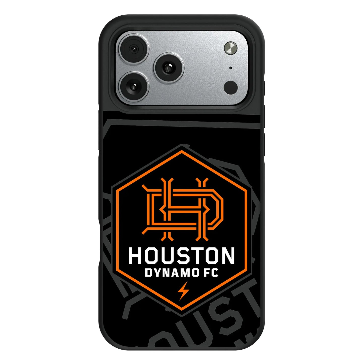 Houston Dynamo Monocolor Tilt Bump Phone Case for Apple iPhone