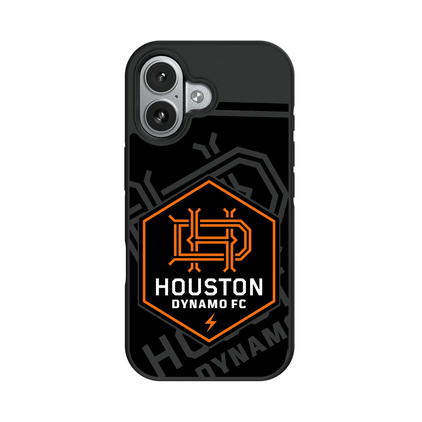 Houston Dynamo Monocolor Tilt Bump Phone Case for Apple iPhone