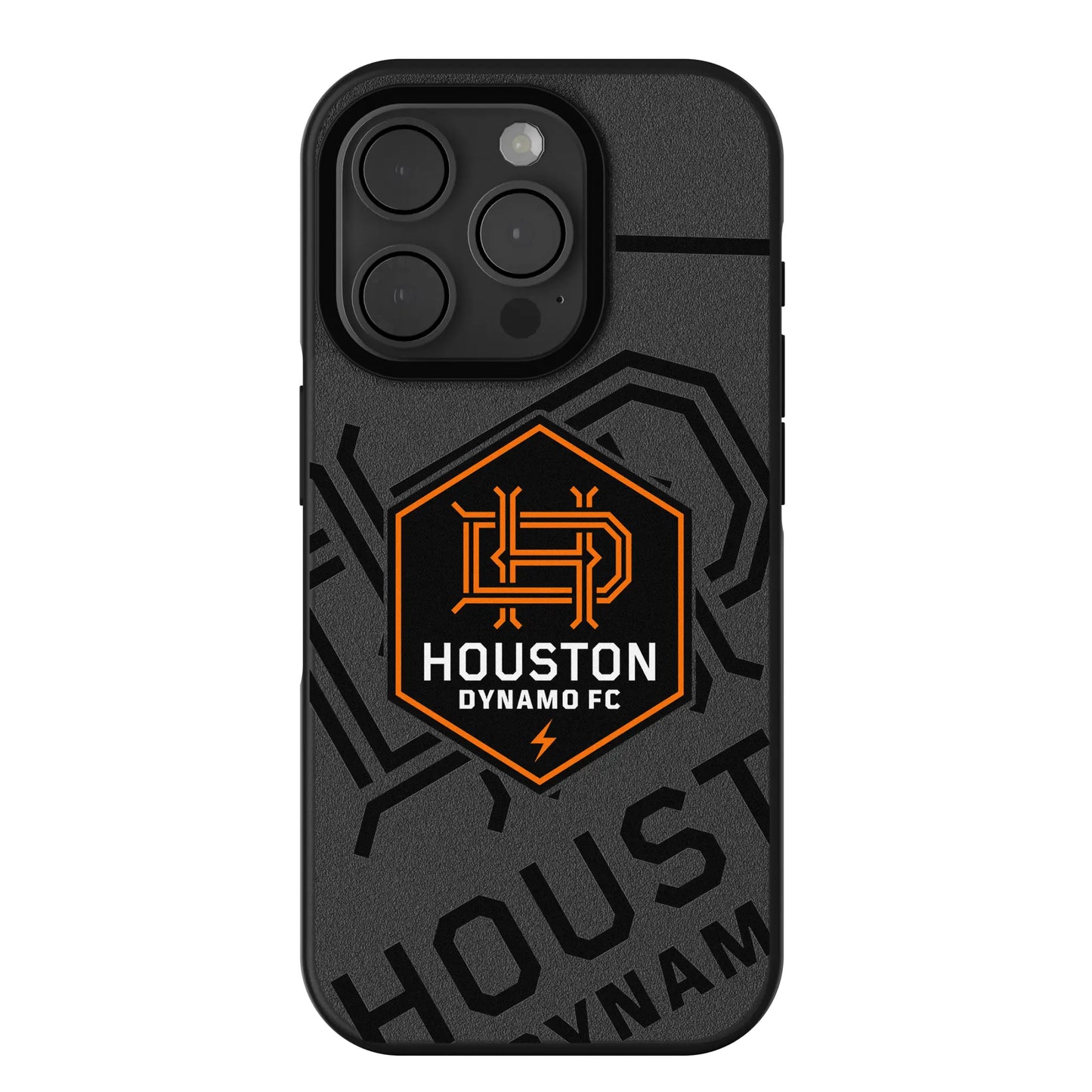 Houston Dynamo Monocolor Tilt Bump Phone Case for Apple iPhone