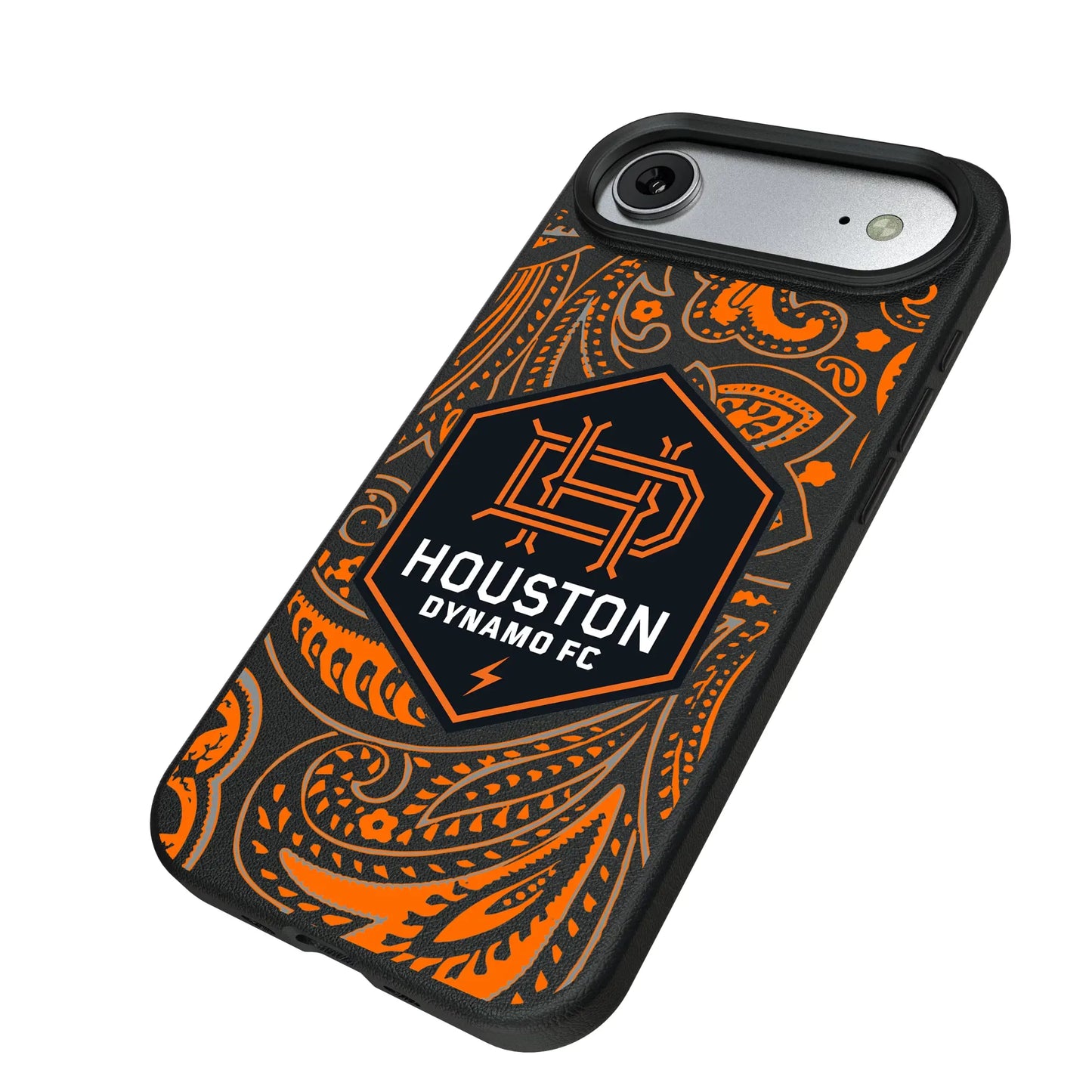 Houston Dynamo Paisley MagSafe Compatible Phone Case for Apple iPhone