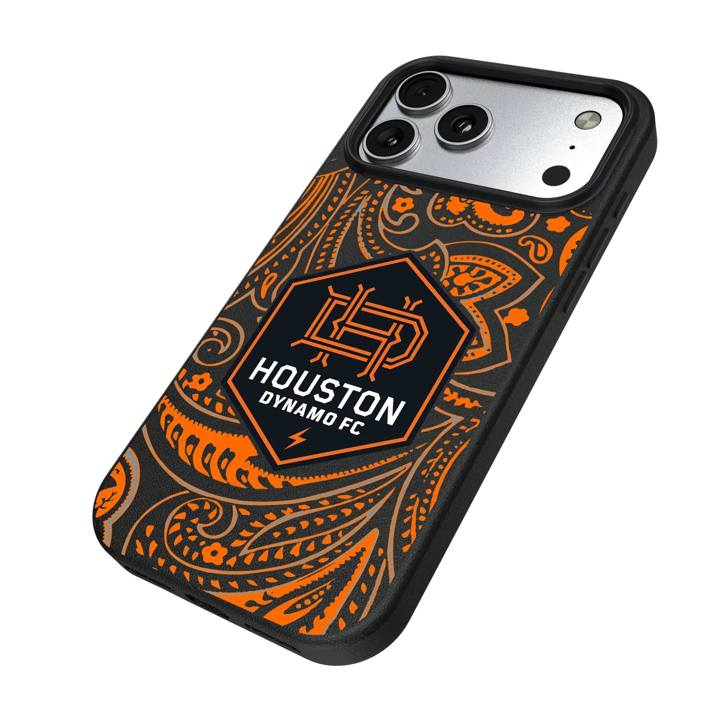 Houston Dynamo Paisley MagSafe Compatible Phone Case for Apple iPhone
