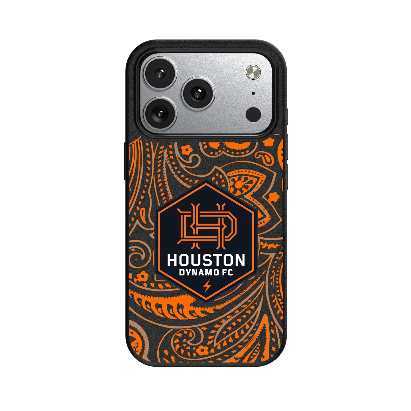 Houston Dynamo Paisley MagSafe Compatible Phone Case for Apple iPhone