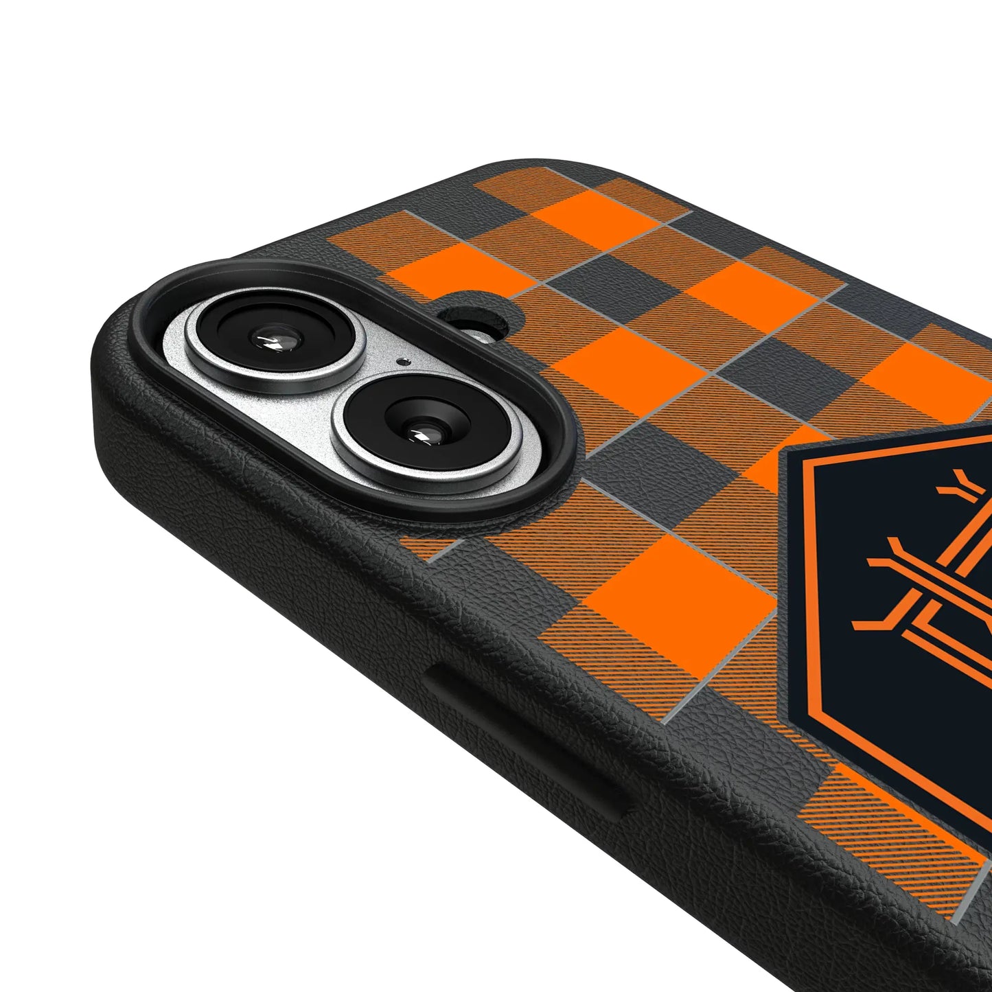 Houston Dynamo Plaid MagSafe Compatible Phone Case for Apple iPhone