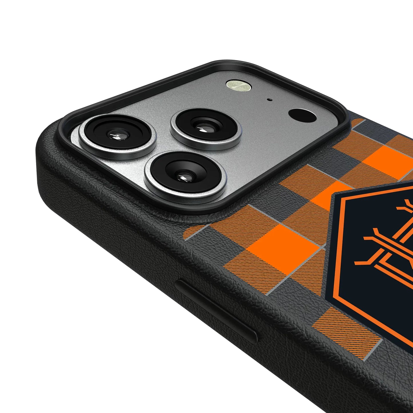 Houston Dynamo Plaid MagSafe Compatible Phone Case for Apple iPhone