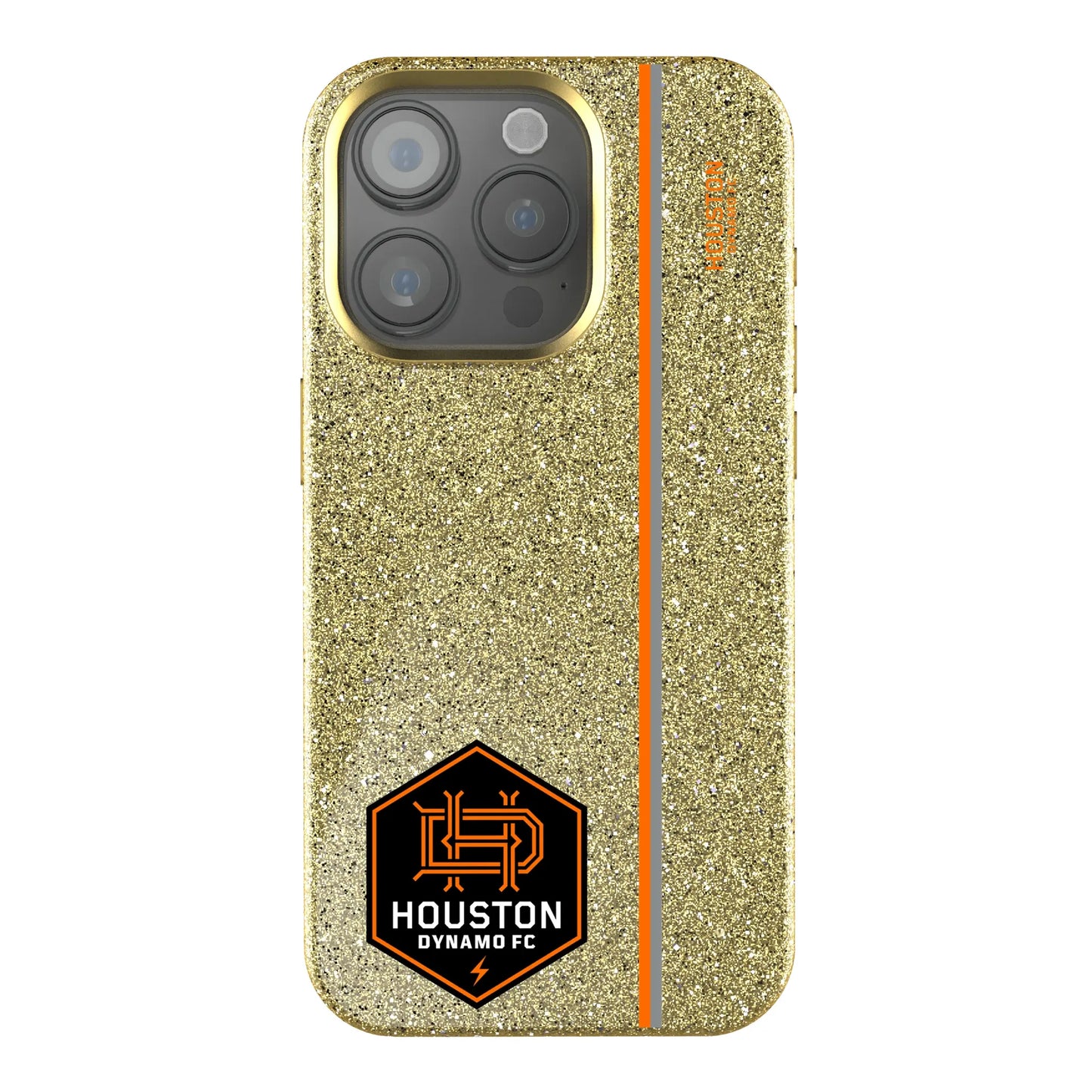 Houston Dynamo Sidebar Bling Phone Case for Apple iPhone