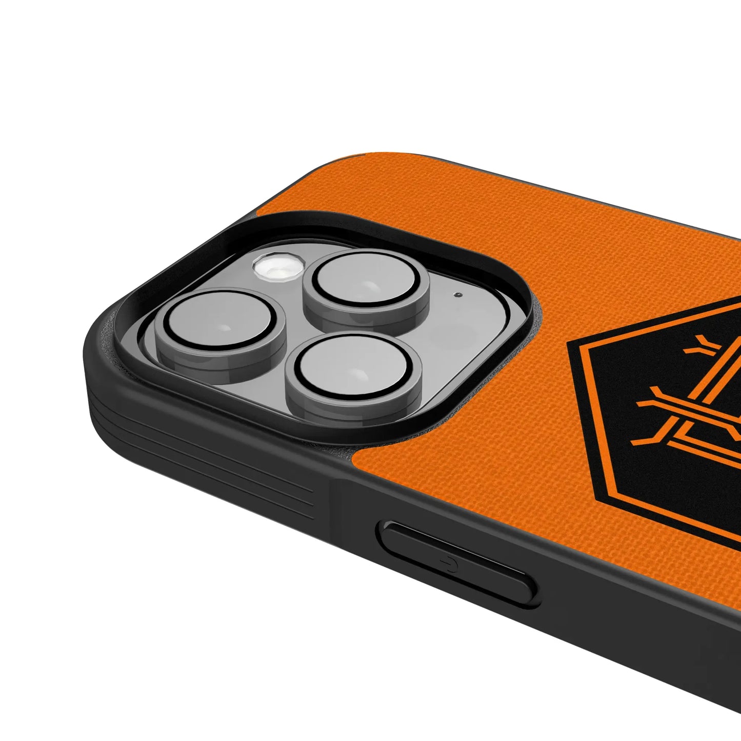 Houston Dynamo Stripe Bump Phone Case for Apple iPhone