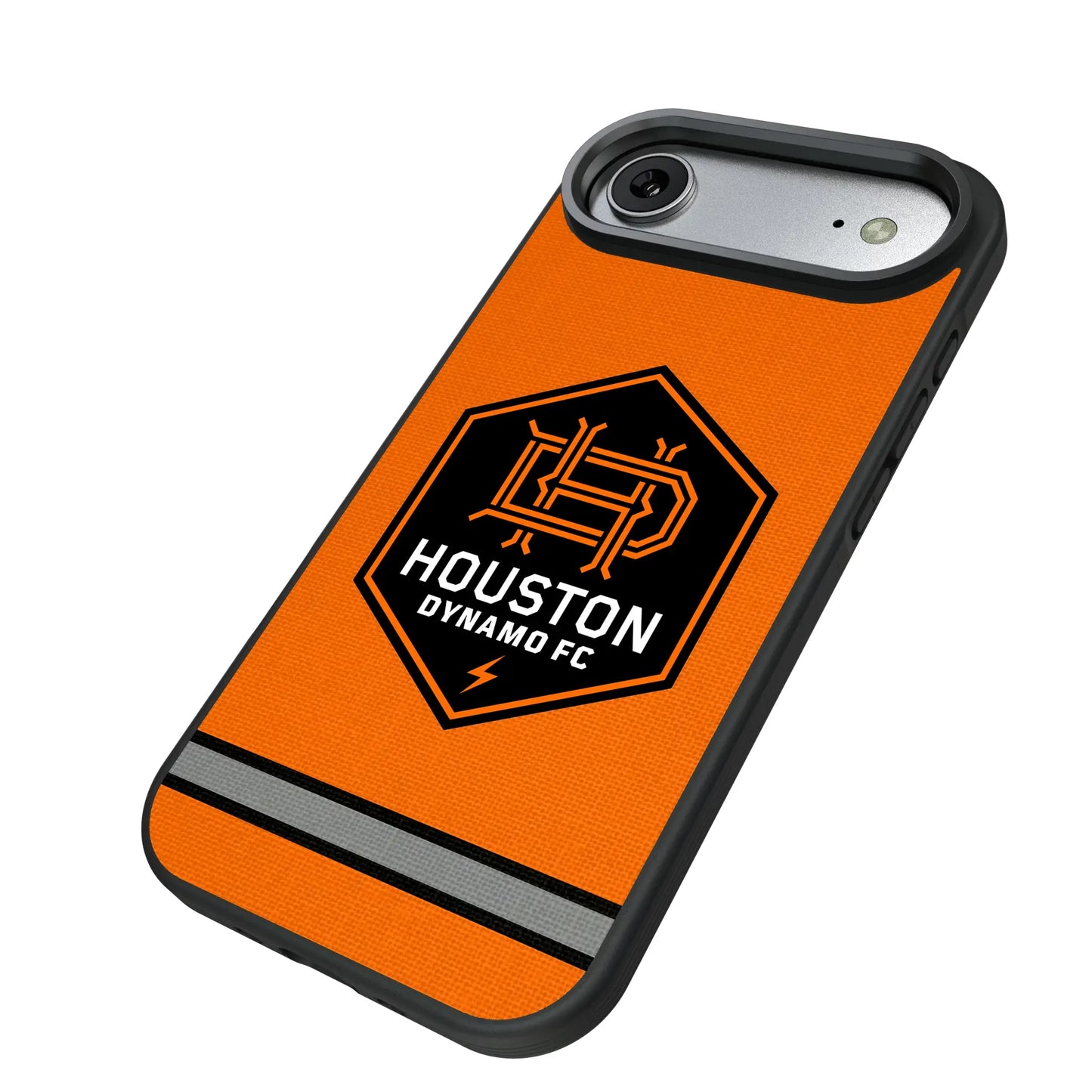 Houston Dynamo Stripe Bump Phone Case for Apple iPhone