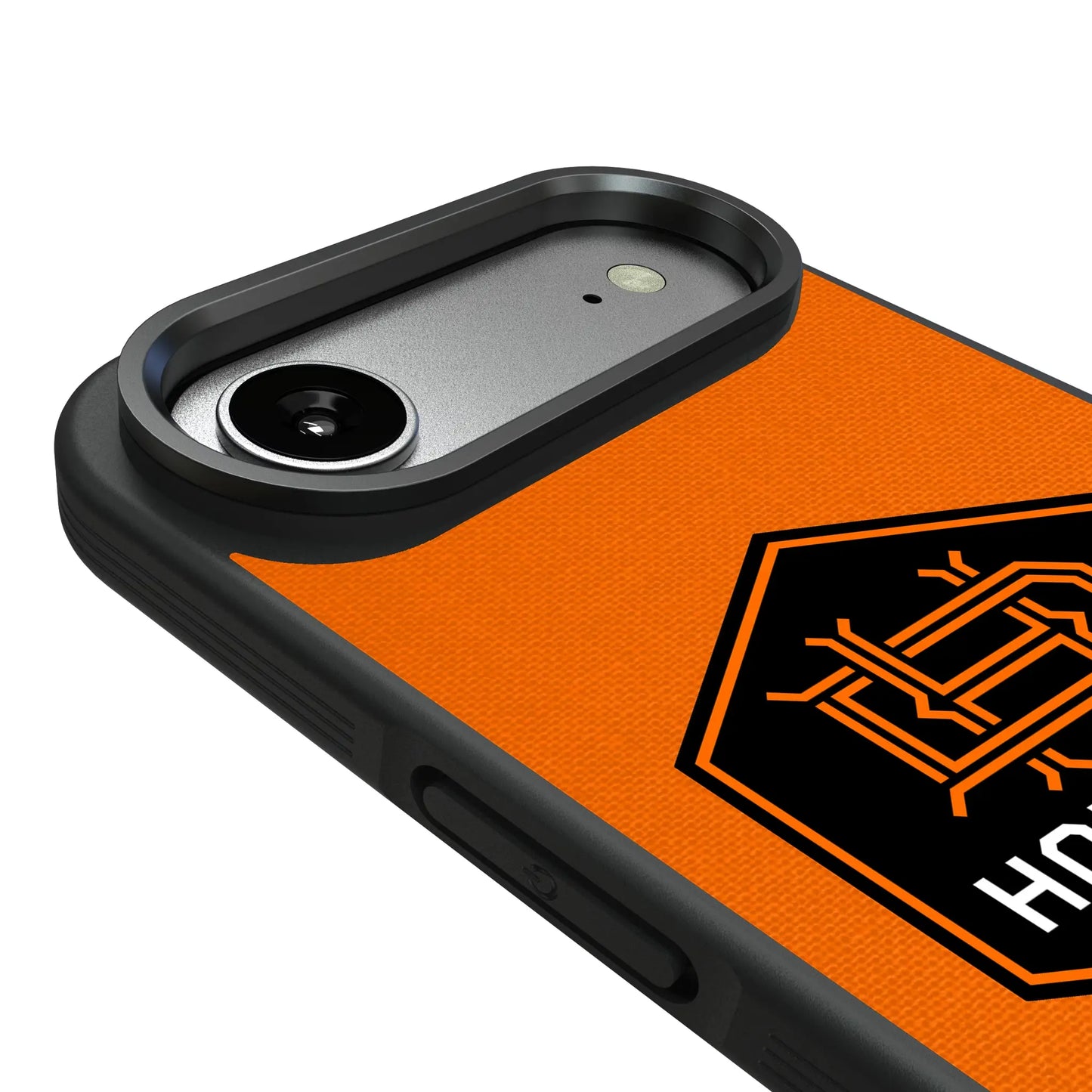 Houston Dynamo Stripe Bump Phone Case for Apple iPhone