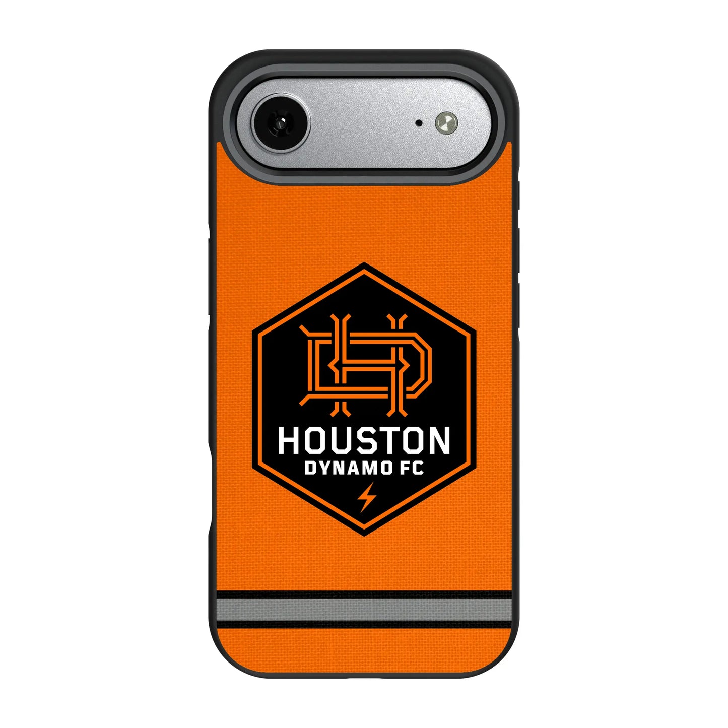 Houston Dynamo Stripe Bump Phone Case for Apple iPhone