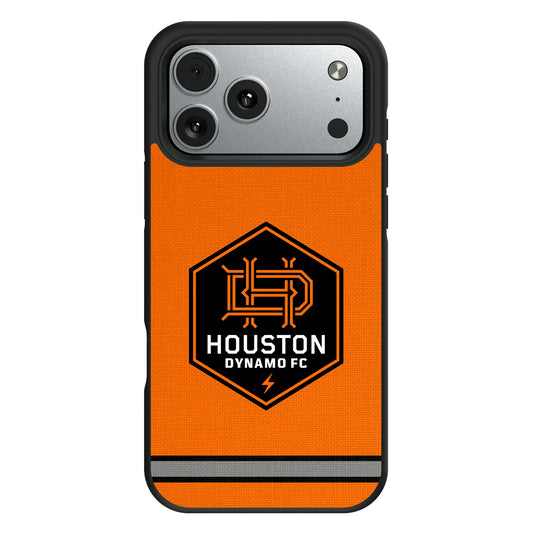 Houston Dynamo Stripe Bump Phone Case for Apple iPhone