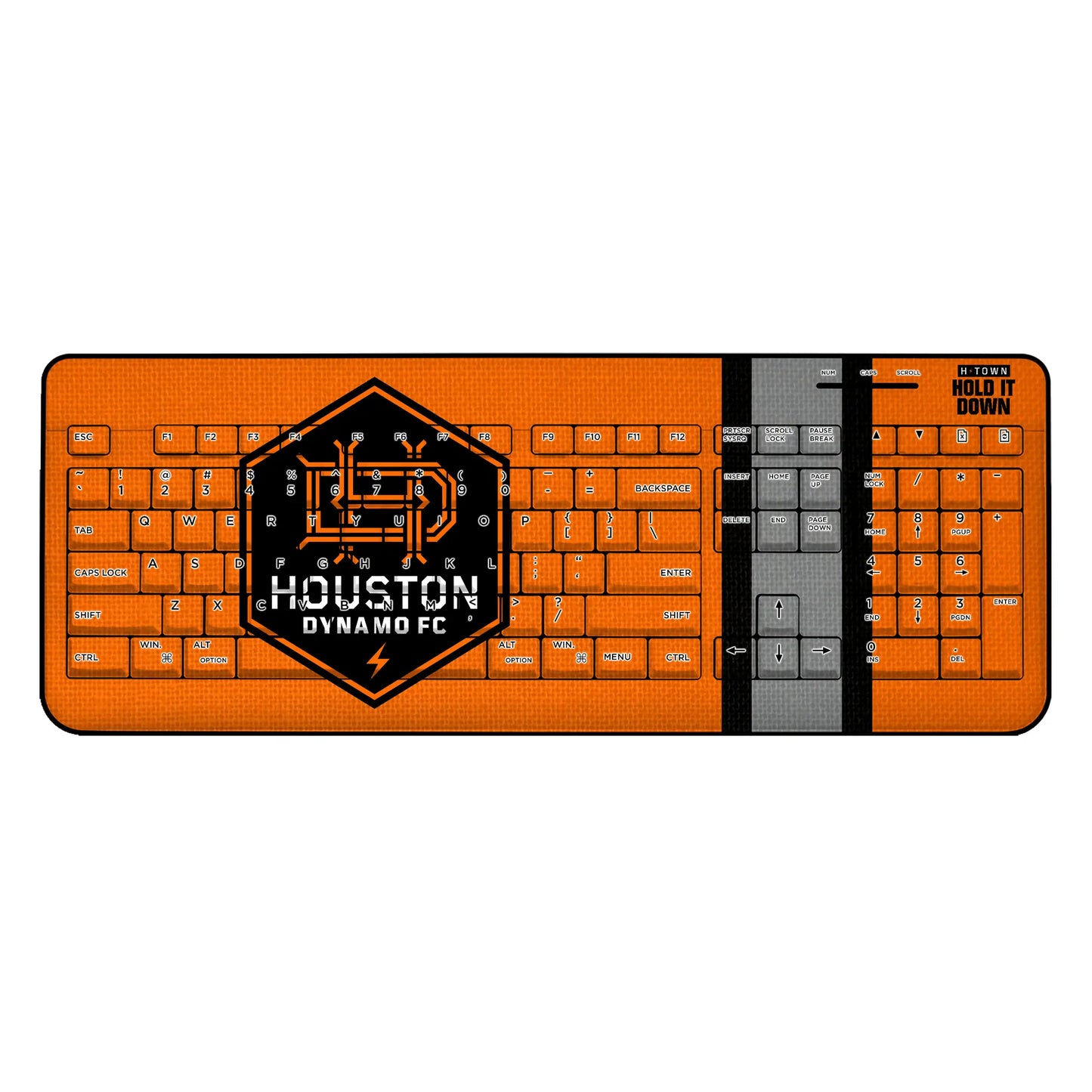 Houston Dynamo Stripe Wireless USB Keyboard