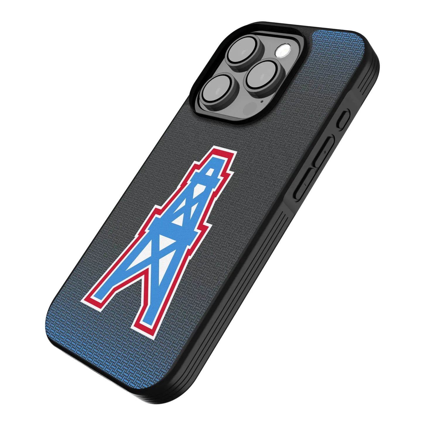 Houston Oilers Historic Collection Linen Bump Phone Case for Apple iPhone