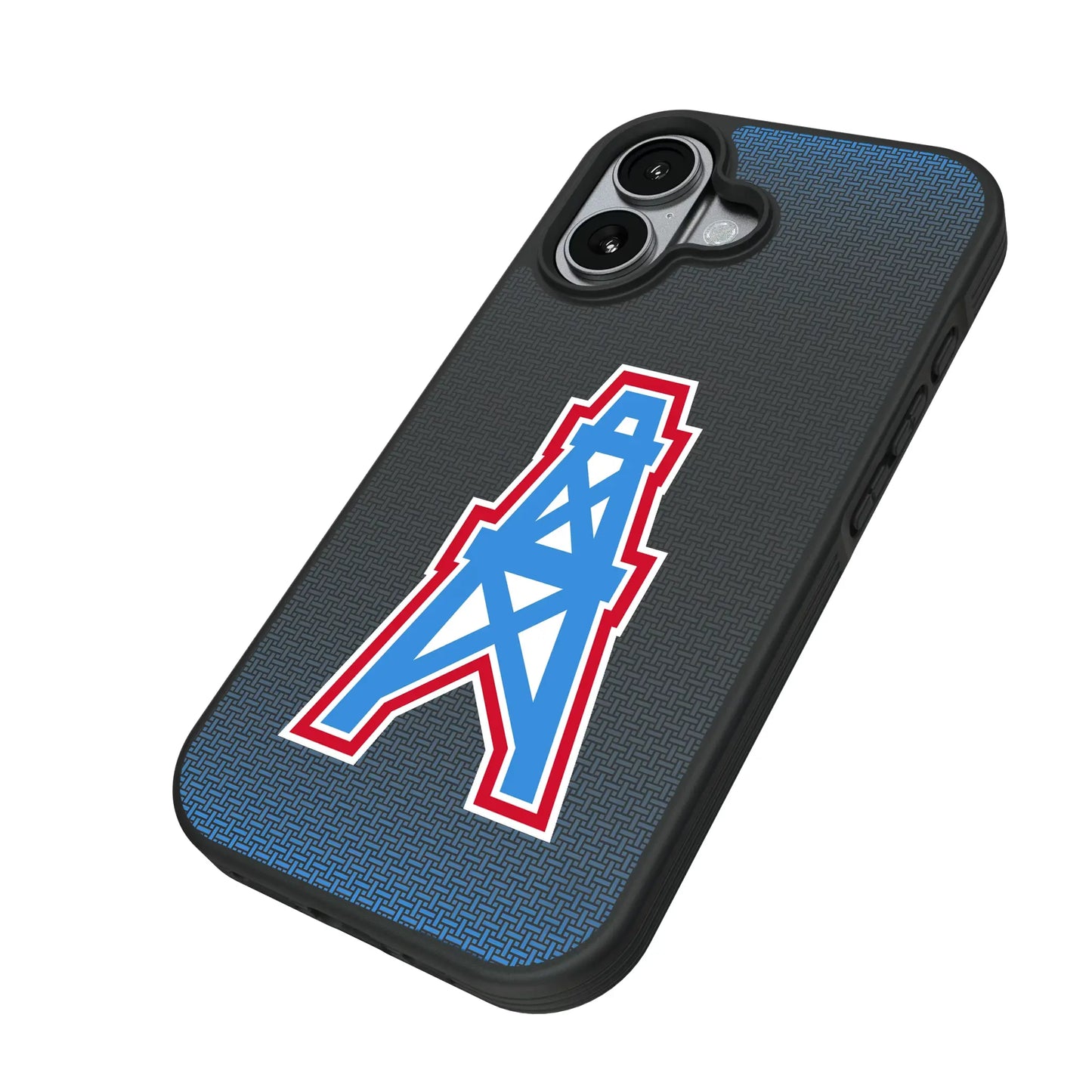 Houston Oilers Historic Collection Linen Bump Phone Case for Apple iPhone