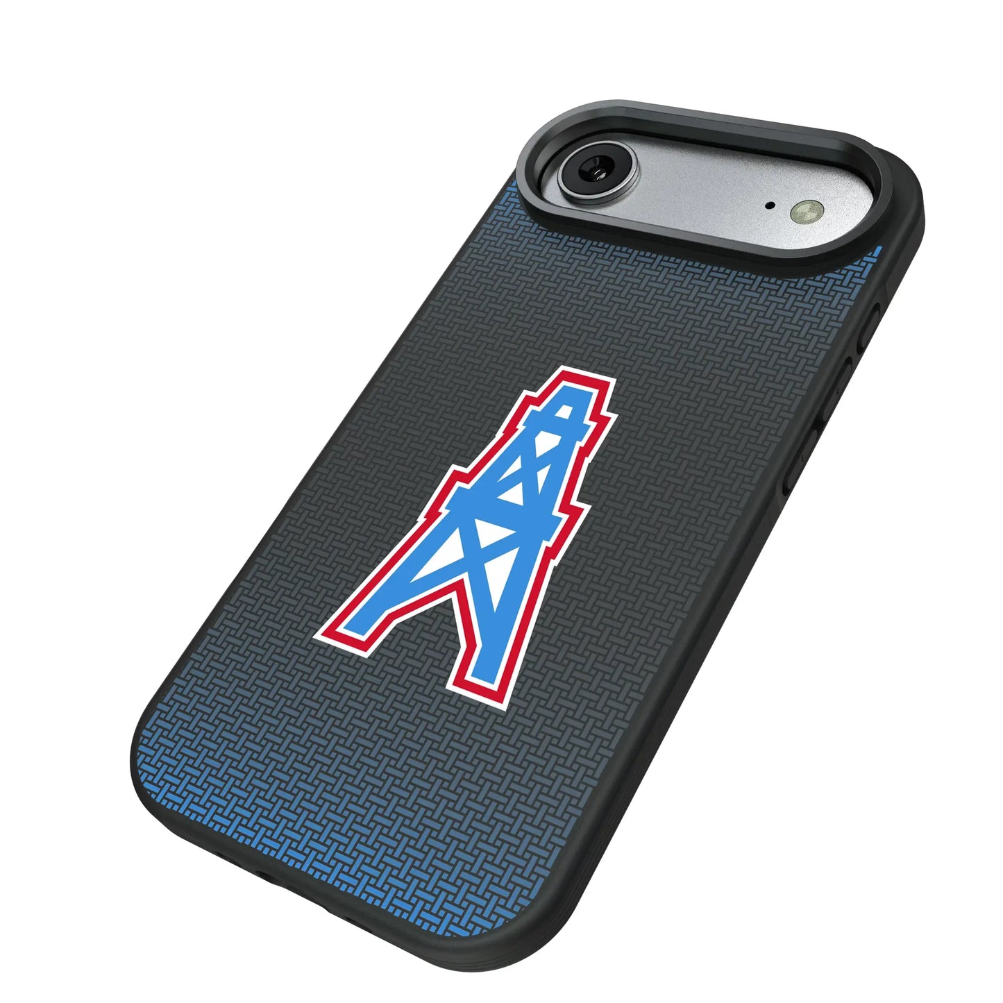 Houston Oilers Historic Collection Linen Bump Phone Case for Apple iPhone
