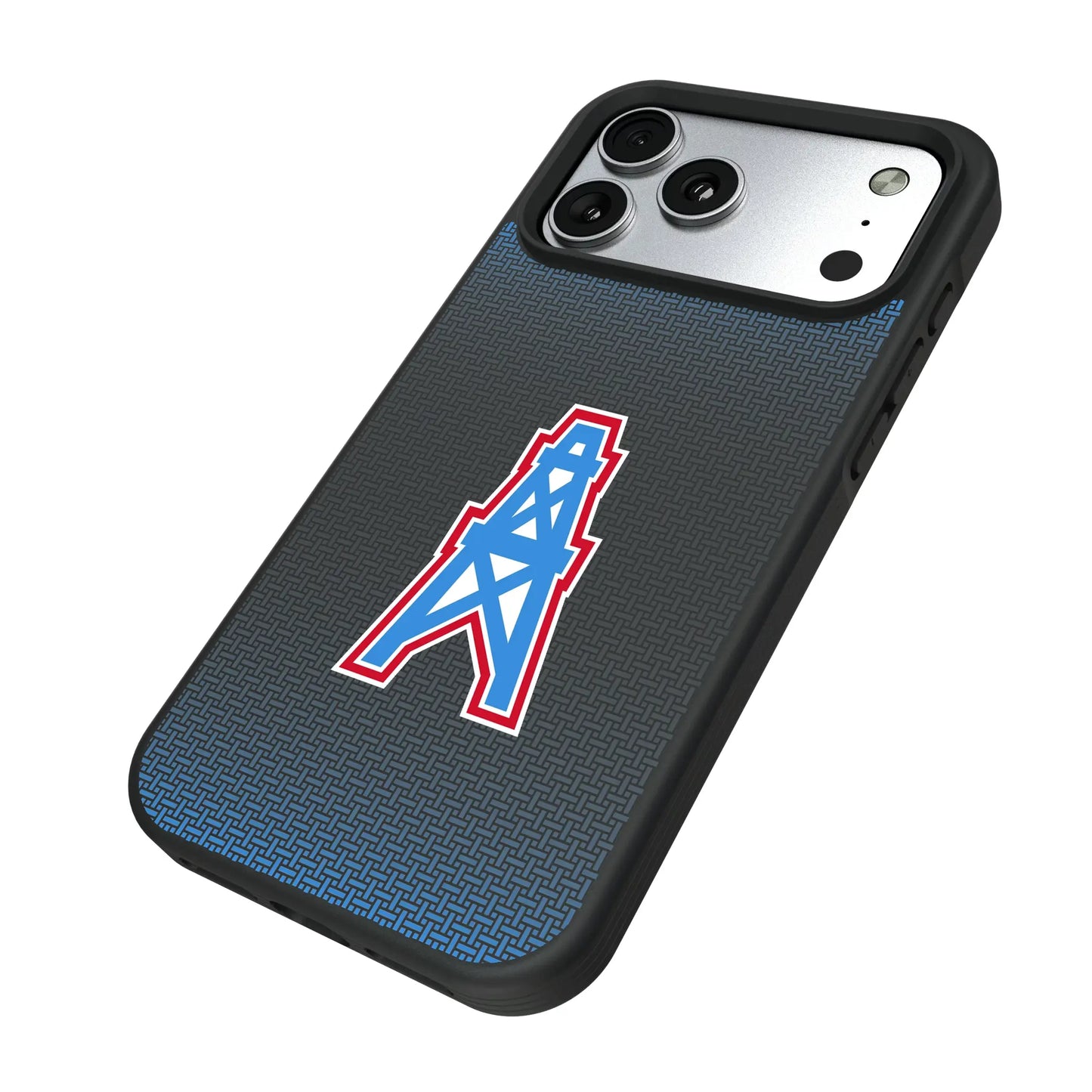 Houston Oilers Historic Collection Linen Bump Phone Case for Apple iPhone