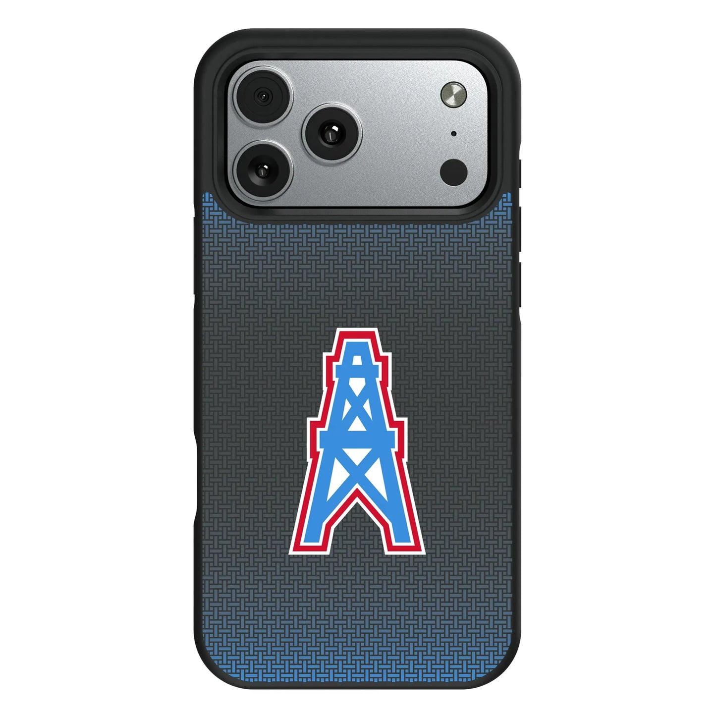Houston Oilers Historic Collection Linen Bump Phone Case for Apple iPhone