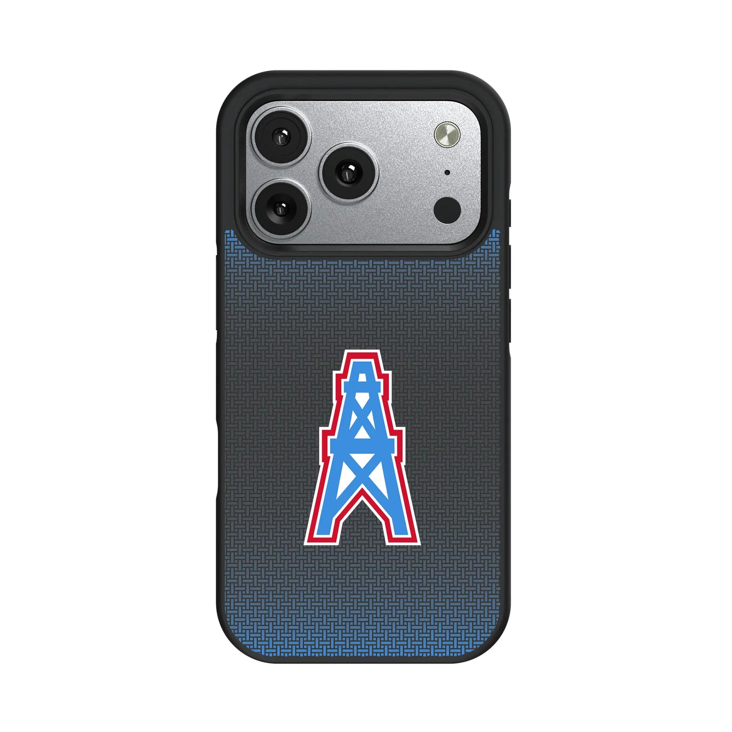 Houston Oilers Historic Collection Linen Bump Phone Case for Apple iPhone