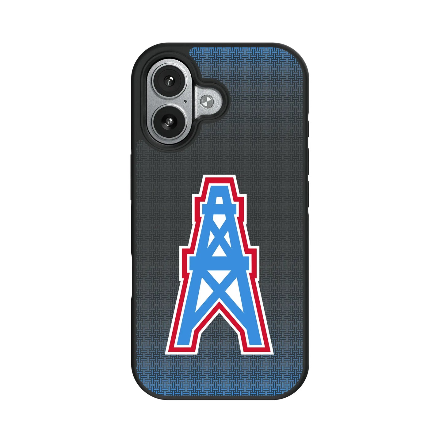 Houston Oilers Historic Collection Linen Bump Phone Case for Apple iPhone