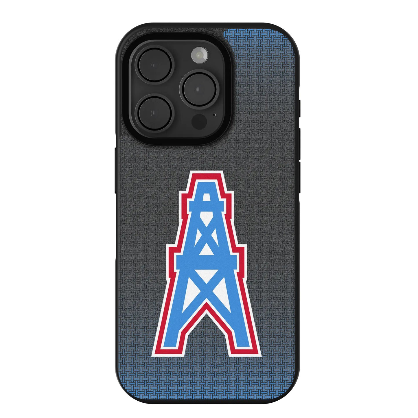 Houston Oilers Historic Collection Linen Bump Phone Case for Apple iPhone