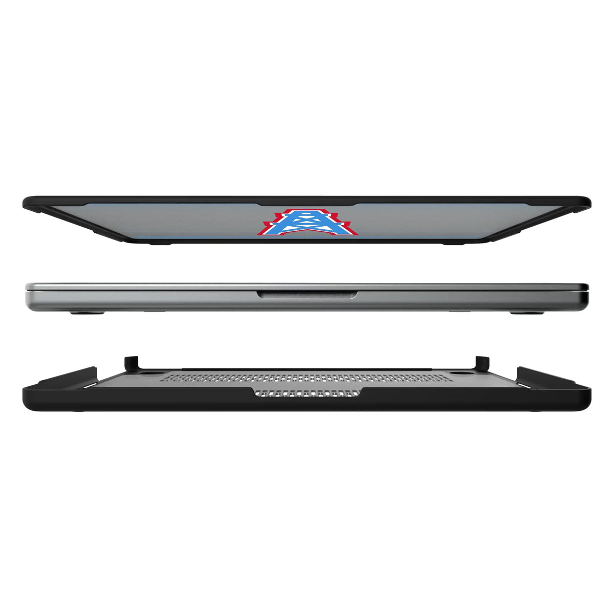 Houston Oilers Historic Collection Linen Laptop Case for Apple MacBook