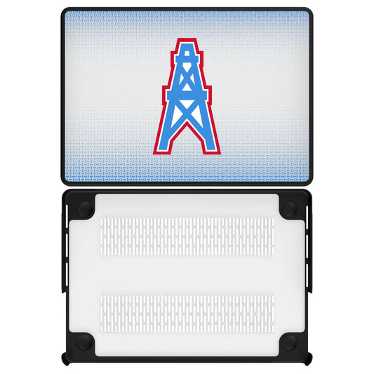 Houston Oilers Historic Collection Linen Laptop Case for Apple MacBook