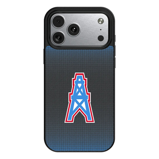 Houston Oilers Historic Collection Linen MagSafe Compatible Phone Case for Apple iPhone