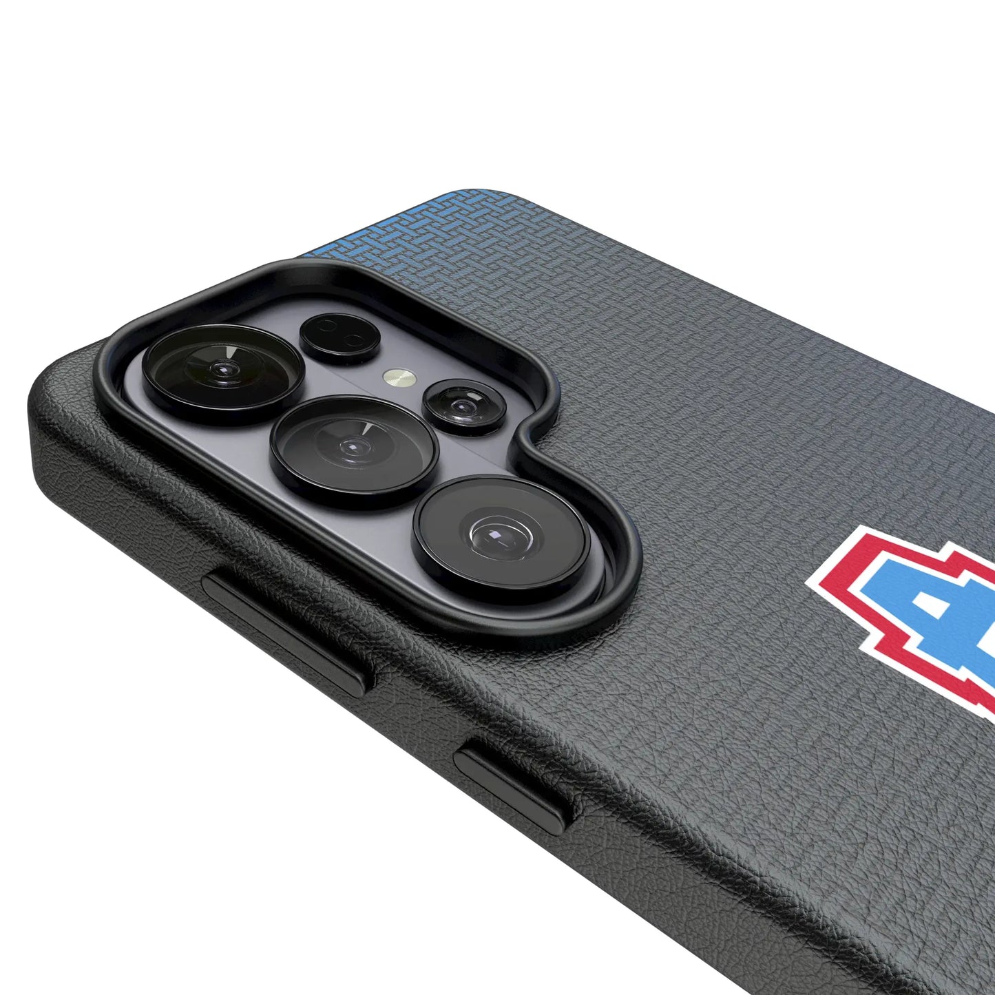 Houston Oilers Historic Collection Linen MagSafe Compatible Phone Case for Samsung Galaxy