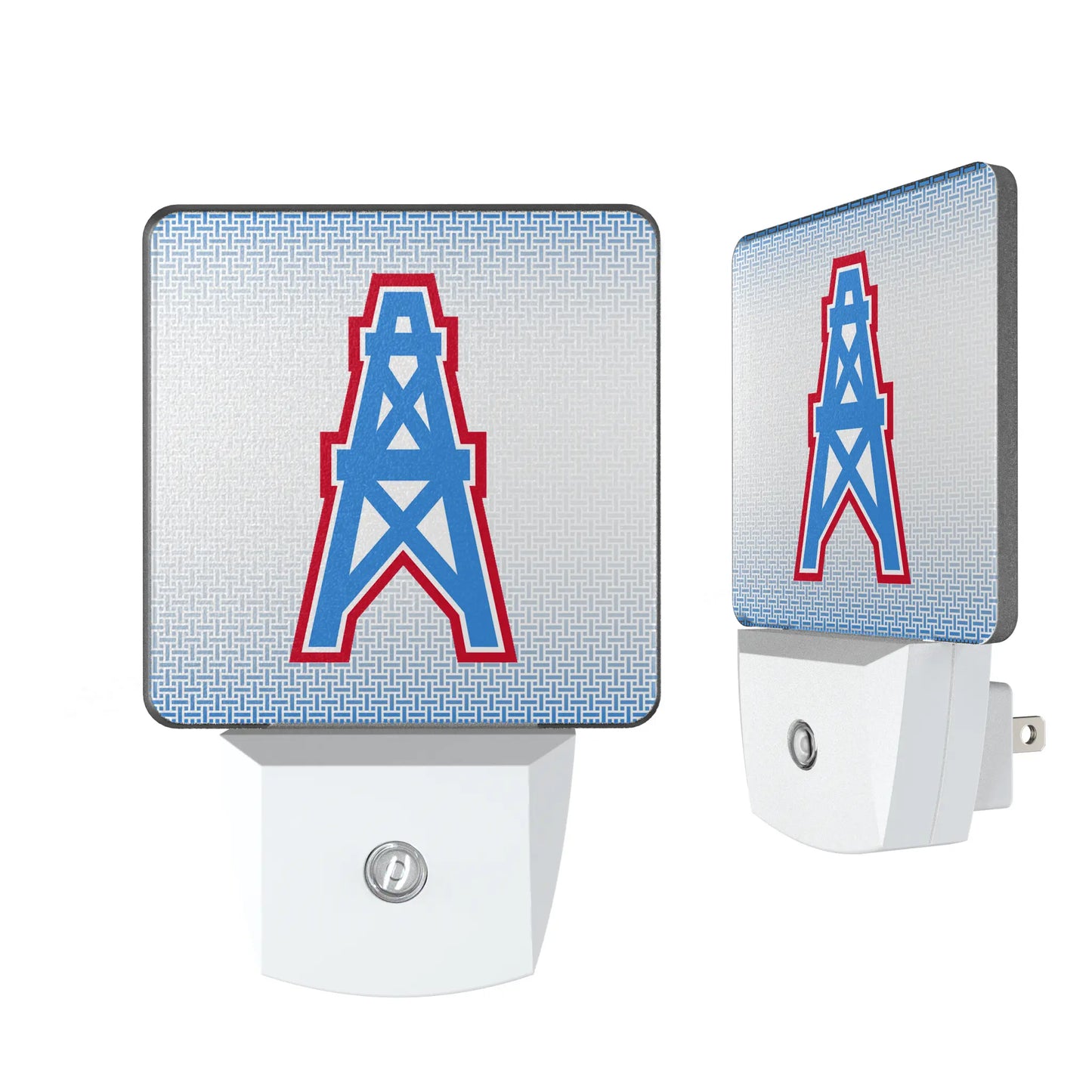 Houston Oilers Historic Collection Linen Night Light 2-Pack