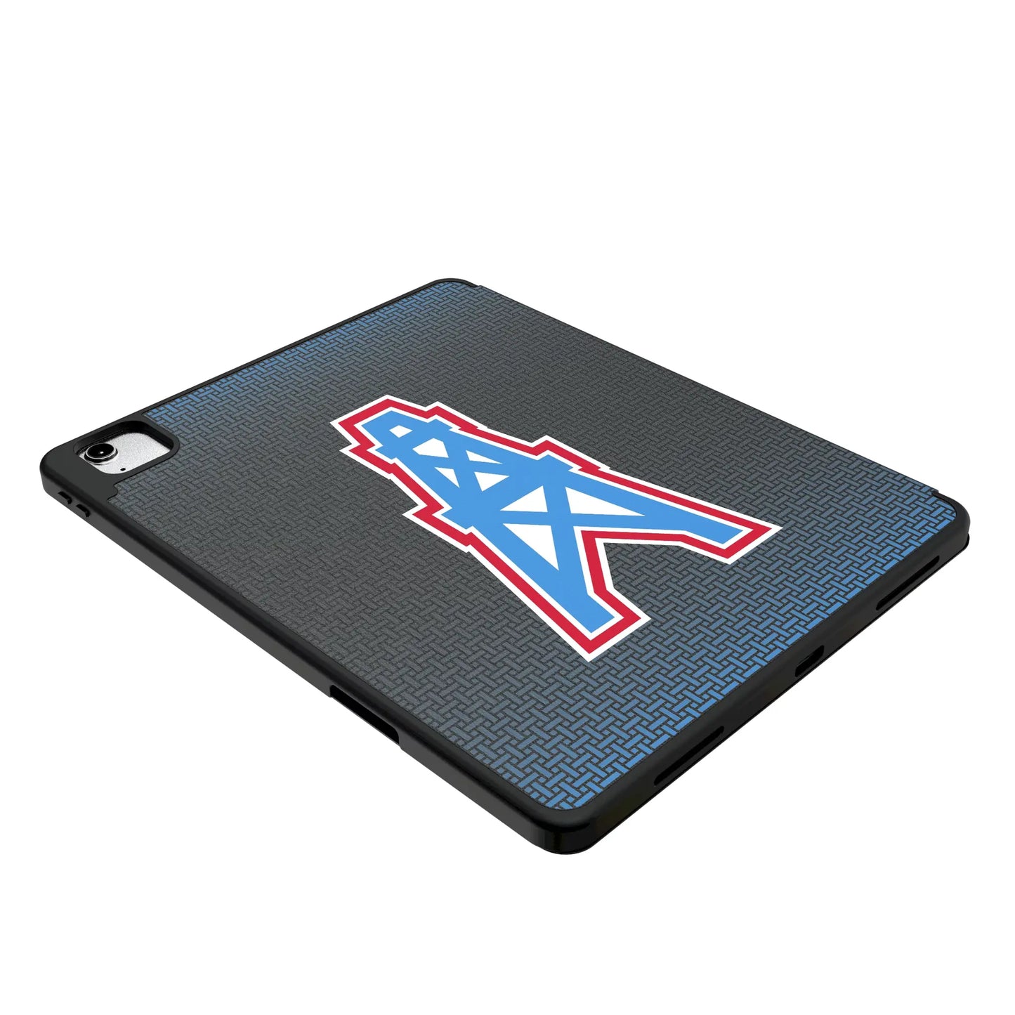 Houston Oilers Historic Collection Linen Tablet Case for Apple iPad