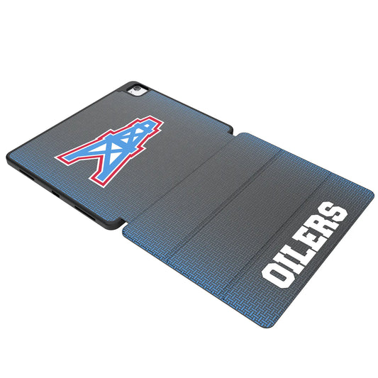 Houston Oilers Historic Collection Linen Tablet Case for Apple iPad