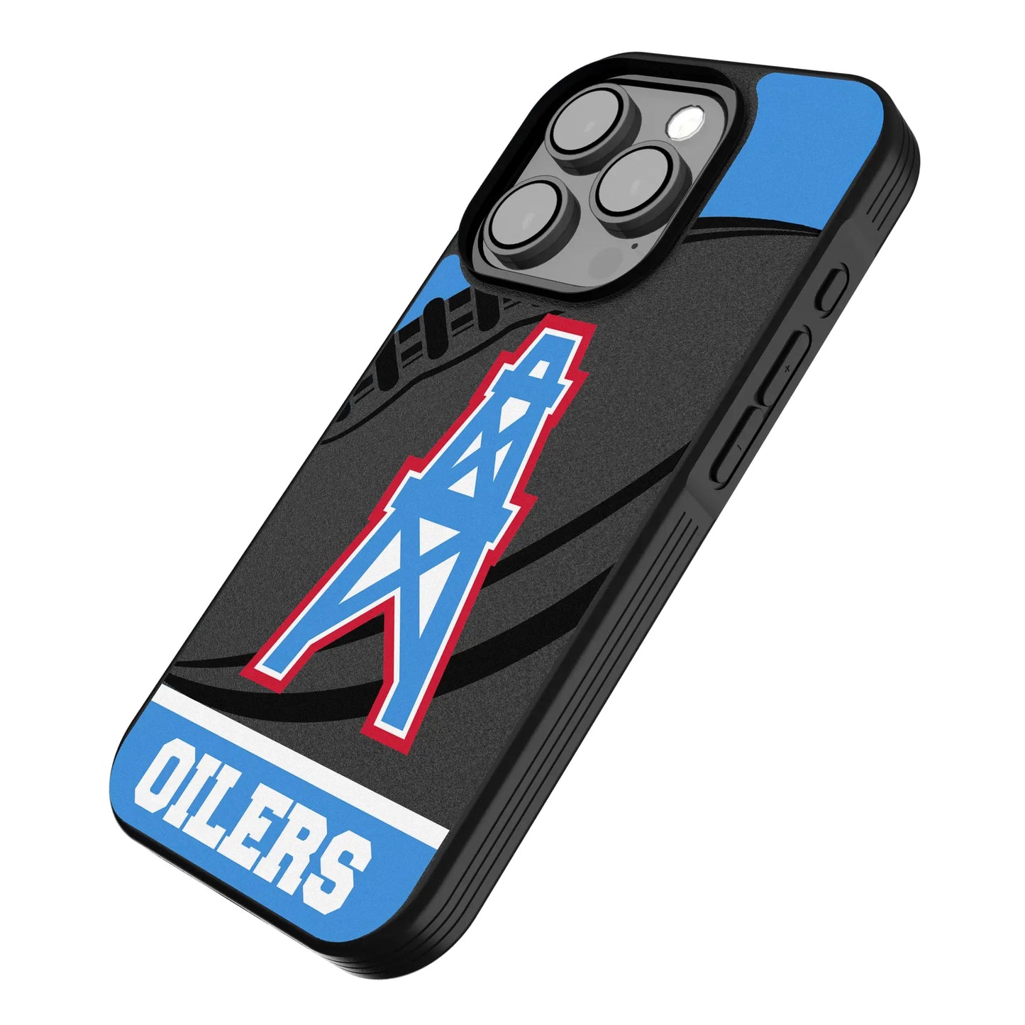 Houston Oilers Historic Collection Passtime Bump Phone Case for Apple iPhone