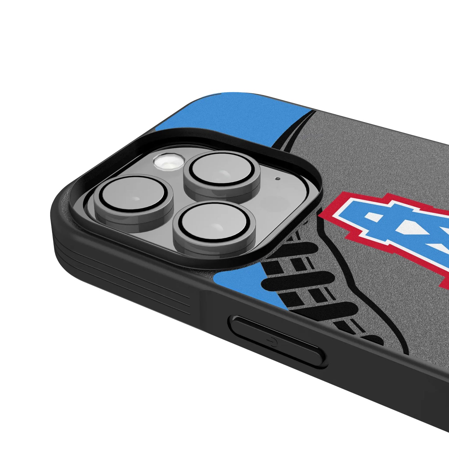 Houston Oilers Historic Collection Passtime Bump Phone Case for Apple iPhone