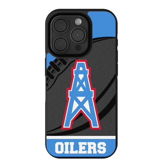 Houston Oilers Historic Collection Passtime Bump Phone Case for Apple iPhone