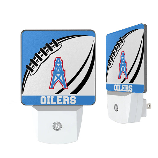 Houston Oilers Historic Collection Passtime Night Light 2-Pack