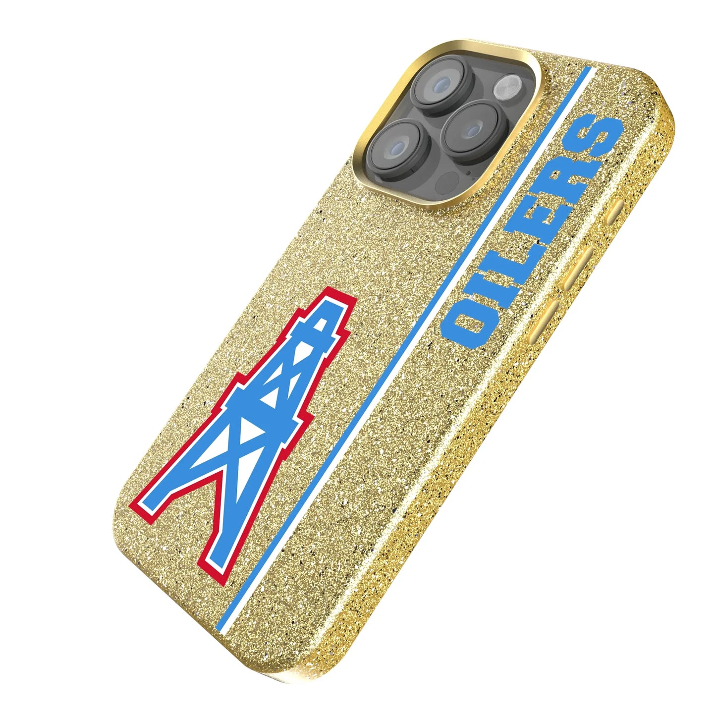Houston Oilers Historic Collection Sidebar Bling Phone Case for Apple iPhone