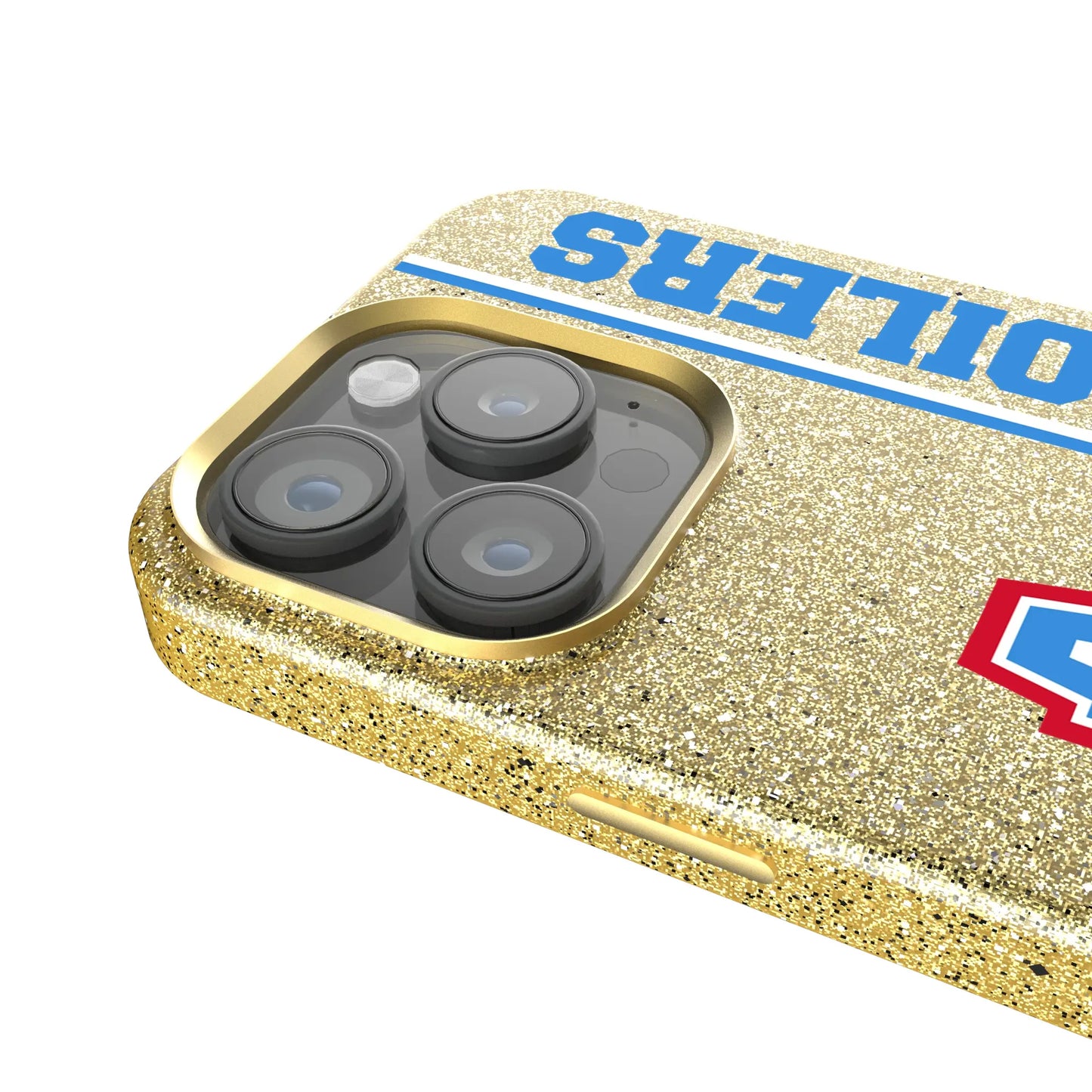 Houston Oilers Historic Collection Sidebar Bling Phone Case for Apple iPhone