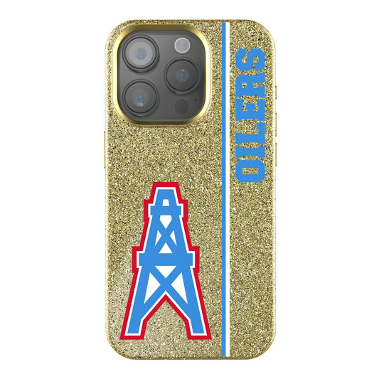 Houston Oilers Historic Collection Sidebar Bling Phone Case for Apple iPhone