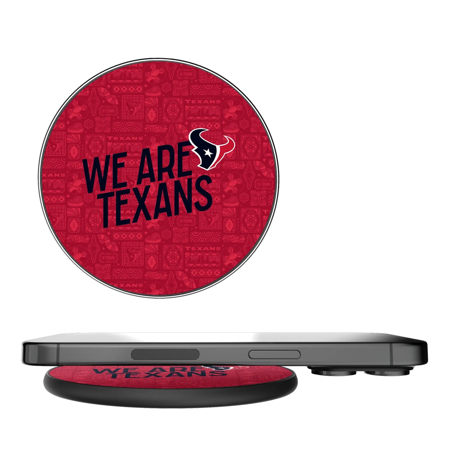 Houston Texans Deco 15-Watt Wireless Charger