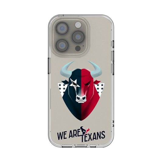 Houston Texans Deco Clear Phone Case for Apple iPhone