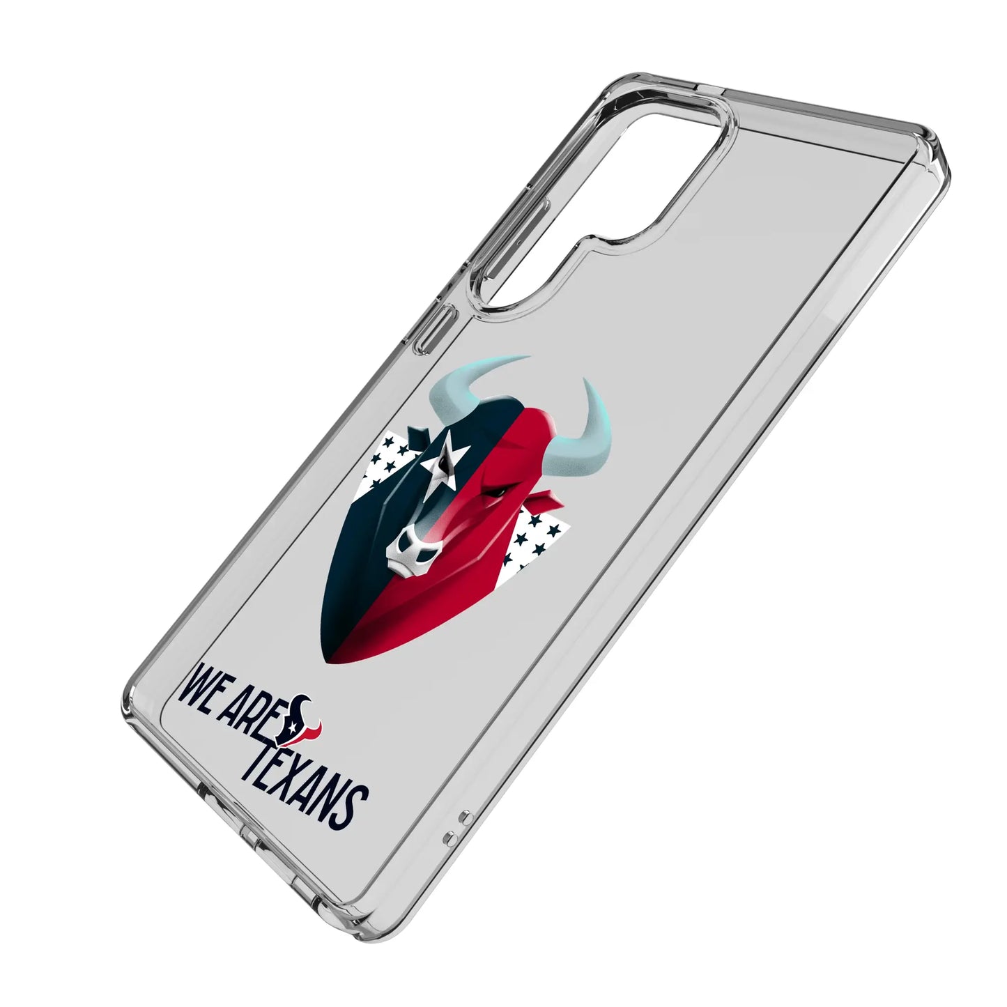 Houston Texans Deco Clear Phone Case for Samsung Galaxy