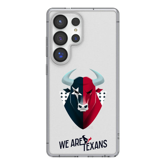 Houston Texans Deco Clear Phone Case for Samsung Galaxy