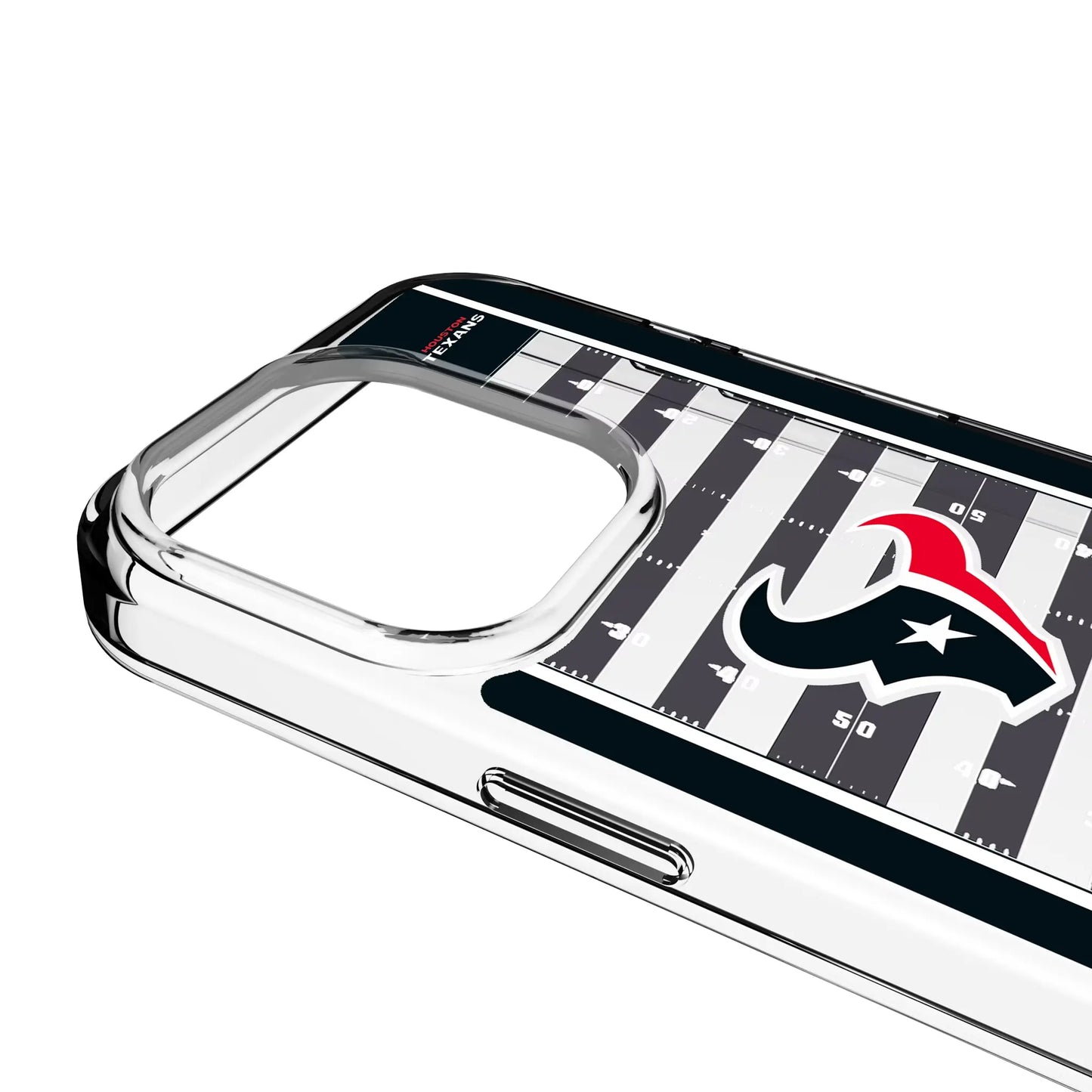 Houston Texans Field Clear Phone Case for Apple iPhone