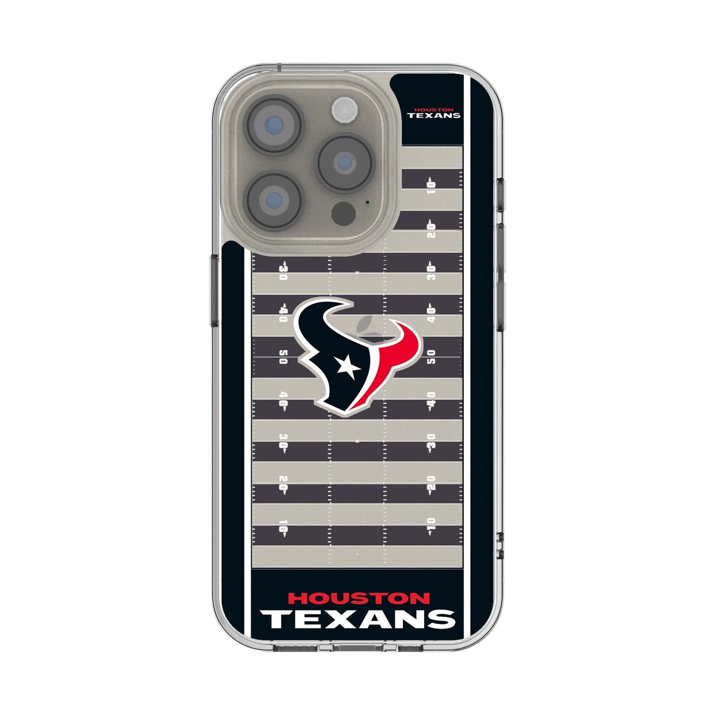 Houston Texans Field Clear Phone Case for Apple iPhone