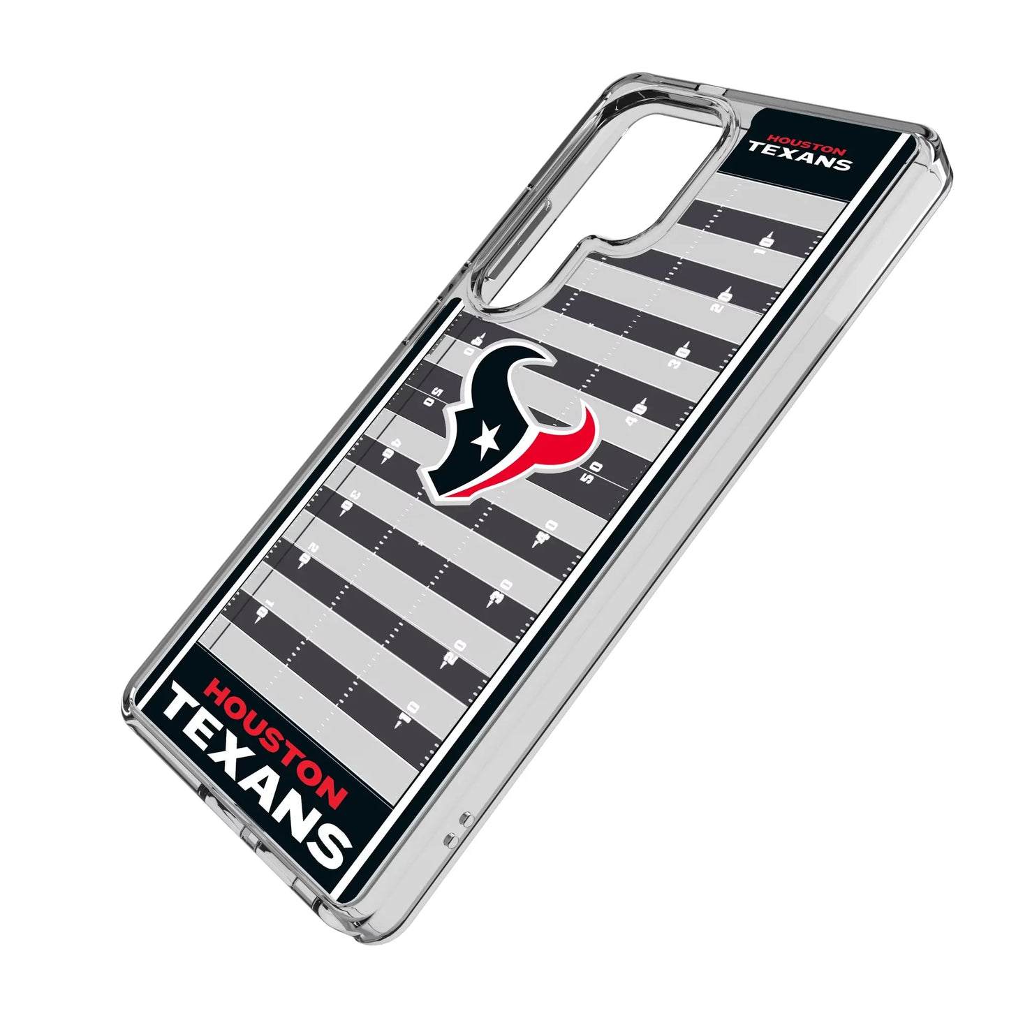 Houston Texans Field Clear Phone Case for Samsung Galaxy